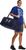 midnight navy -midnight navy - metallic silver (410)