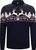 navy offwhite redrose (C)
