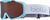 blue & white matte-rosy bronze (7004)
