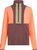funky peach colour block (42535)