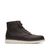 dark brown leather