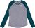 grey heather / evergreen