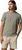 stone green heather, athletic gem badge (397)