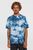 blue tie dye print (35178)