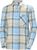bright blue fjell plaid (627)