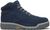 dk blu suede