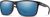 matte black - chromapop glass polarized blue mirror (124-61QG)