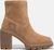 rust suede