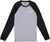 grey heather / black