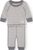dark grey melange stripes (0164)