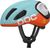 indicolite blue matt/carnelian orange matt (8877)