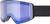 black matt - mirror blue-pola