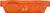 orange - silver reflective (808)