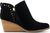 black suede/studs