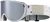 ice white matte - black chrome cat 3