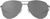satin chrome/prizm black polarized (605003)