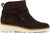 dark brown suede