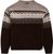 dark chocolate/rock taupe/creme (25852)