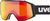 black matt - mirror red-orange