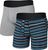 vivid stripe/dk grey hthr (VSD)