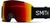 black - chromapop sun red mirror