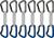 straight gate/bent gate key lock (33275)