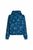 blue artdeco floral (35227)