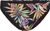 black tropical flower (39033)