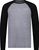 grey heather / black