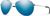 silver - chromapop polarized blue mirror (010-61QG)