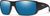 matte black - chromapop glass polarized blue mirror (003-63QG)