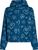 blue artdeco floral (35227)