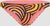 orange rainbow stripe (32522)