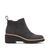 dark grey suede