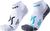 white/black-white/turquoise (N378)
