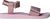metal pink/calacatta (74V)