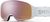 white chunky knit - chromapop everyday rose gold mirror