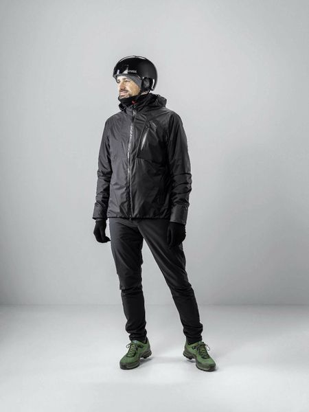 Men Hooded Bike Jacket Comfort PL Active