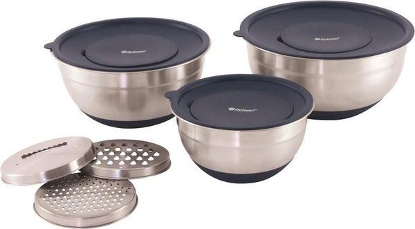 Chef Bowl Set With Lids & Graters