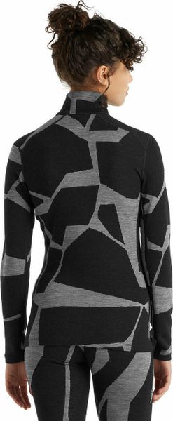 Women 250 Vertex Long Sleeve Half Zip Fractured Landscapes