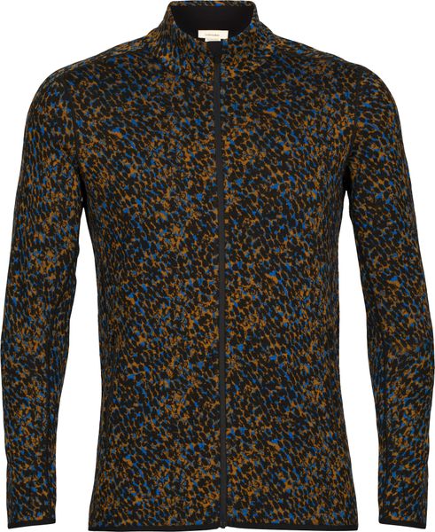 Men Elemental Long Sleeve Zip Lichen