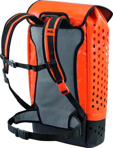 Zaino Petzl Alcanadre Guide 45L Arancione Nero