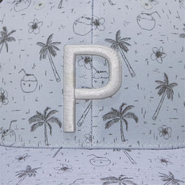 Tropical Bliss P Trucker Snapback Cap