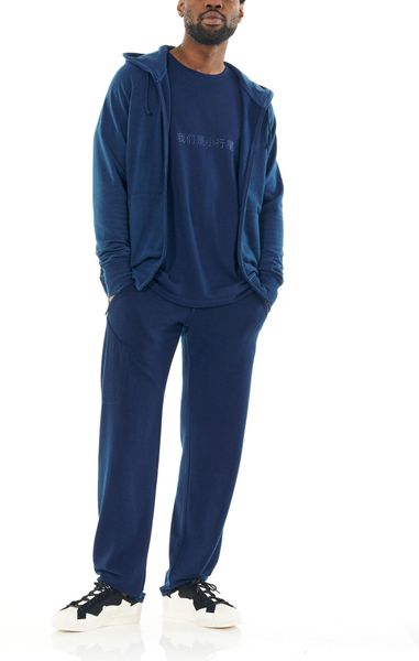 M Nature Dye Helliers Long Sleeve Zip Hood