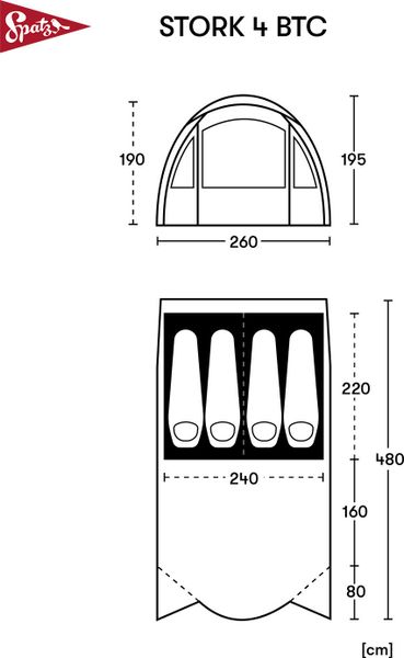 Tent Stork 4 BTC