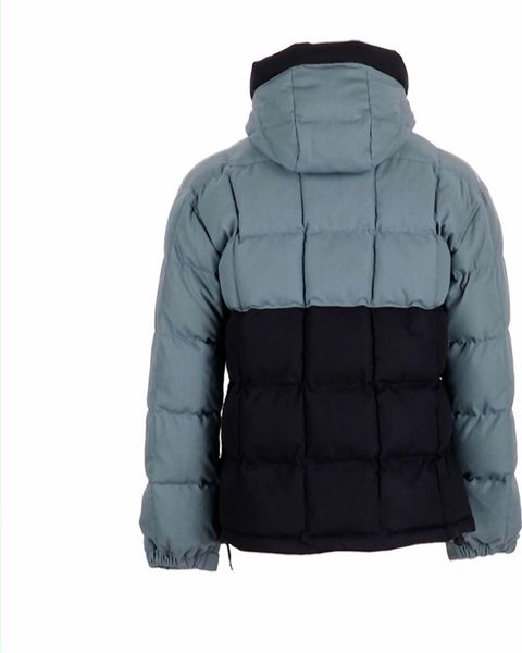 Mens PU Puffer Anorak