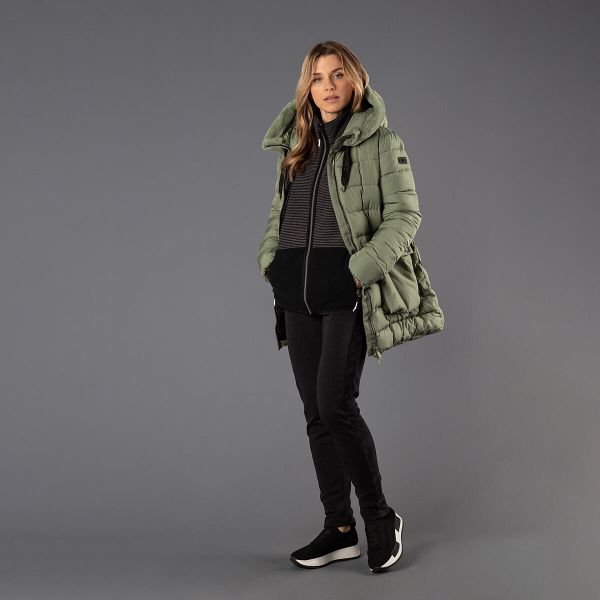 Woman Jacket Long FIX Hood