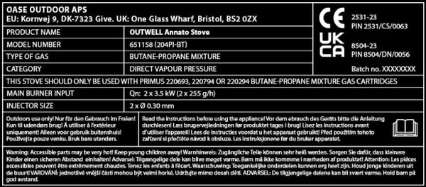 Annatto Stove