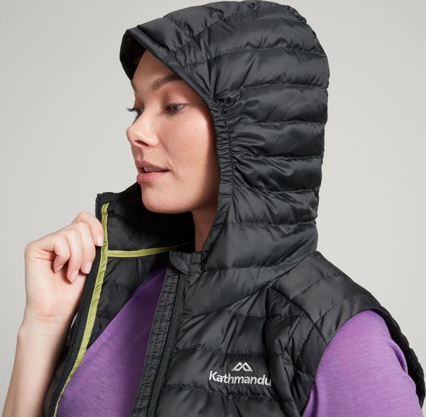 Heli Wmns Hooded Down Vest V3