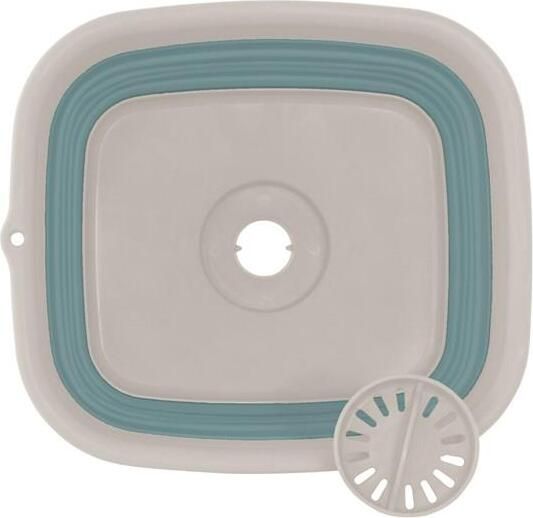 Collaps Wash Bowl W/Drain Classic Blue